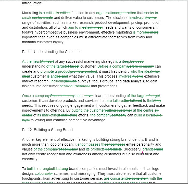 Sample Proofread and Edited Document – CorrectifyUK